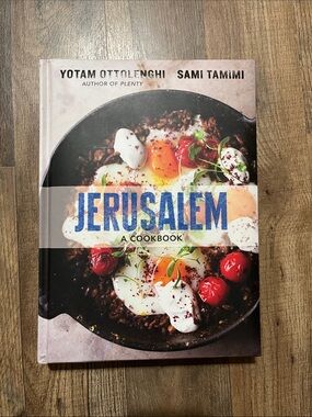 Jerusalem Cookbook — Hardcover Cookbook in Blue and Black